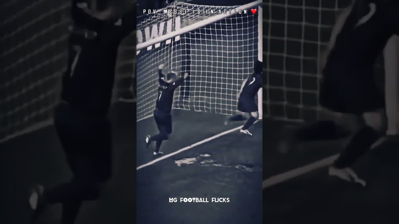 Lionel Messi The Most Gifted Footballer Of All Time POV In Barcelona Shorts