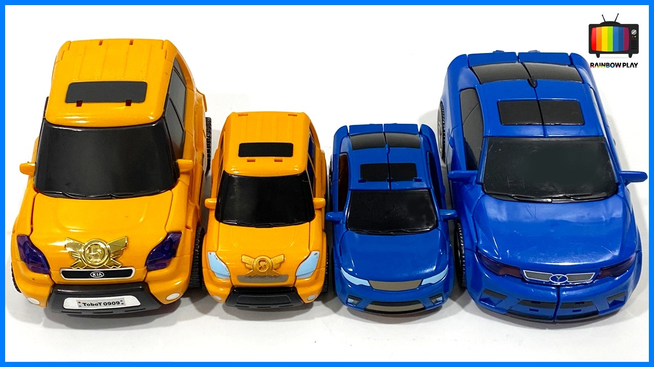 또봇 타이탄 DX 또봇 타이탄 미니 자동차 변신 합체 모음 Tobot Robot Toys Combine