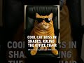 😂 This Cat Looks Like a Boss… Until the End 🐱💼 #FunnyShorts #FunnyCats #LOL