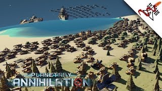 Planetary Annihilation - 1vs1vs1vs1vs1 Multiplayer Combat | Gameplay [Gamma/1080p/HD]