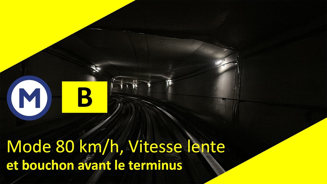 Tisséo - Mode 80 km/h, vitesse lente et bouchon avant le terminus (Inédit)