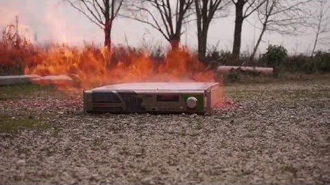 Elenos transmitter: The Fire Crash Test