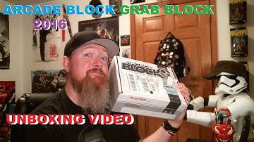 ARCADE BLOCK GRAB BLOCK 2016 UNBOXING VIDEO