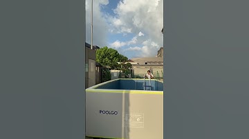 Rectangle 5m *2.5m *1.2m size inflatable swimming pool IPOOLGO Pool 🏊‍♀️