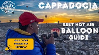 BEST HOT AIR BALLOON GUIDE FOR CAPPADOCIA, TURKEY(2024 PRICE)