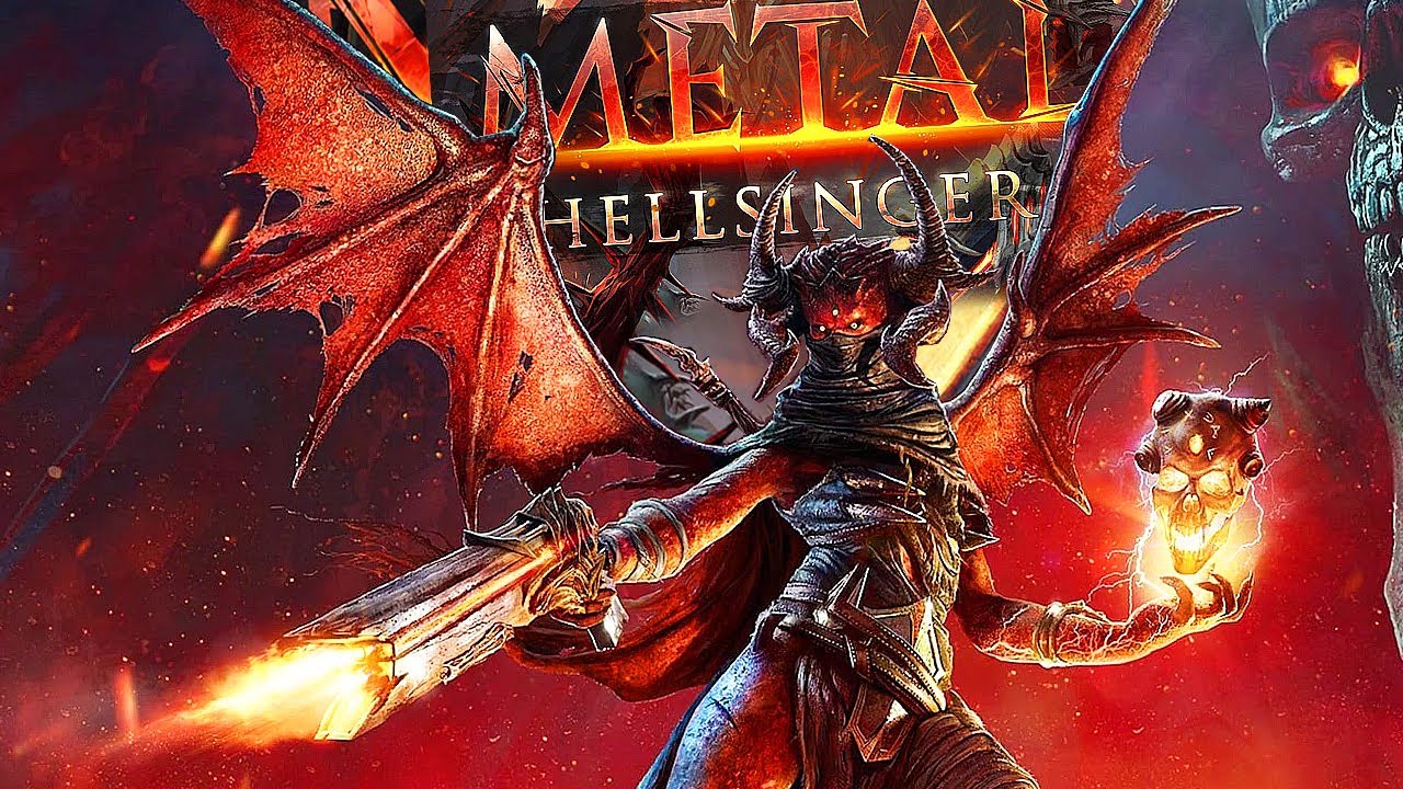 ✓ METAL HELLSINGER - JOGO MUITO MANEIRO DO GÊNERO FPS DE RITMO - GAMEPLAY  (DEMO GRÁTIS) 🤘 