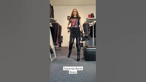 Fernando Berlin Boot Model 317 - Thigh-high boots with platform