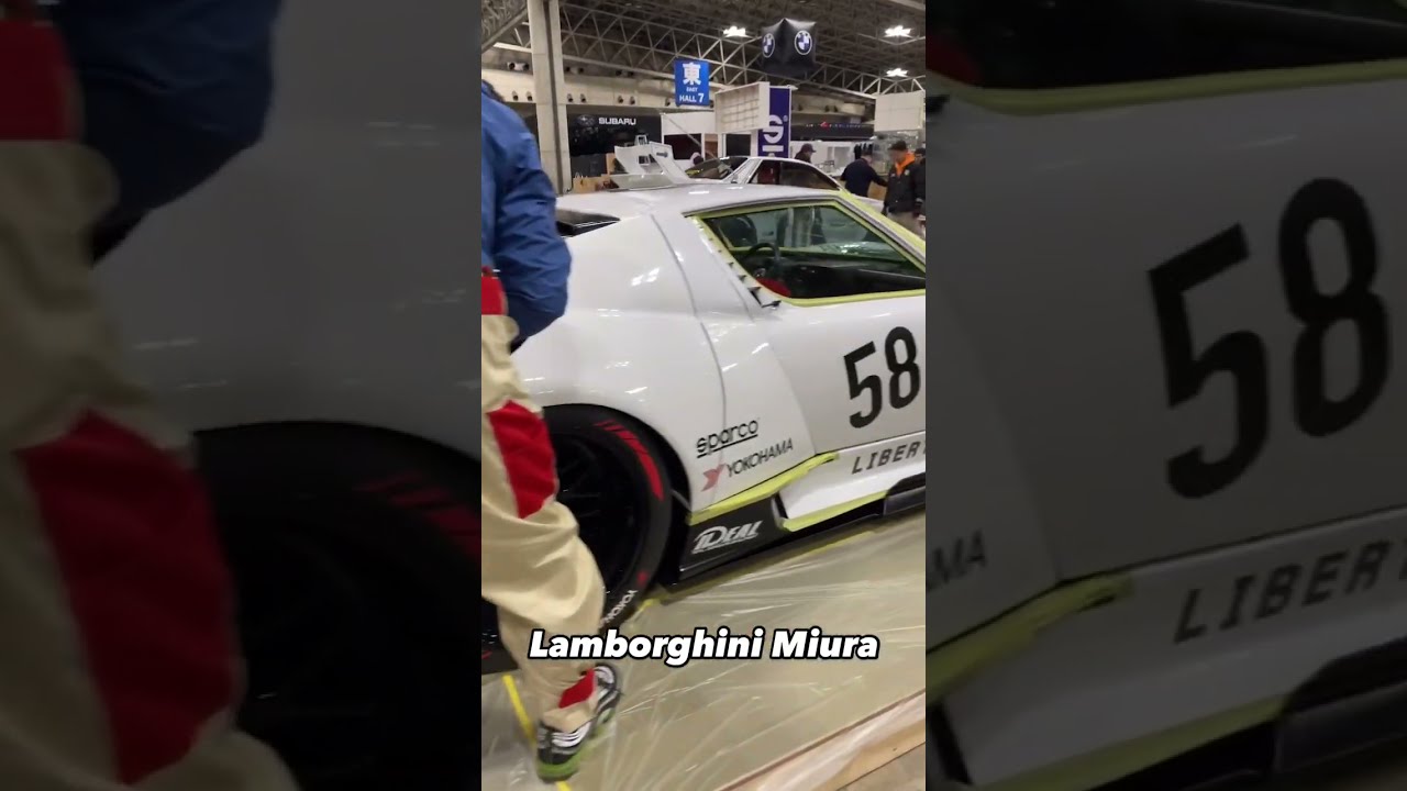 TOKYO AUTO SALON 2025 Lamborghini Miura/Liberty Walk/HOT