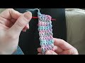 How to: Loom Knit Neck Bands to hold Medical Masks