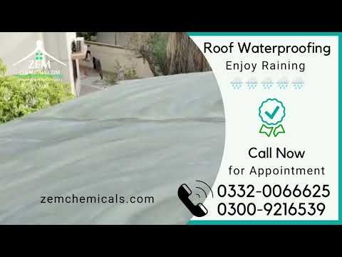 Polymerized Roof Waterproofing with Reenforced Fabric
