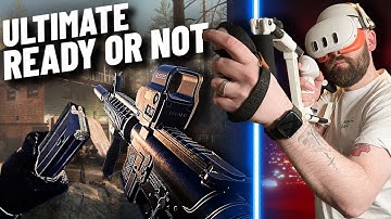 This is The BEST Way to Play READY OR NOT VR! // The Ultimate VR Shooter (Quest 3 PCVR)