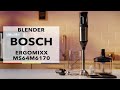 Blender Bosch ErgoMixx MS64M6170 - dane techniczne - RTV EURO AGD