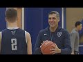 Jim gardner talks to former basketball coach jay wright about life off the court
