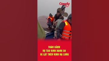 Hạ Long: Vụ lật tàu Vịnh Xanh 58 và giây phút tìm đường sống của nạn nhân | Báo Công lý