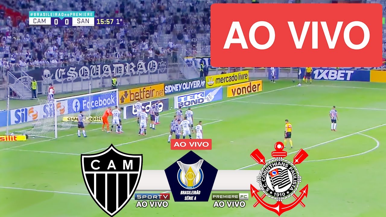 Jogo do Corinthians ao vivo: veja onde assistir Corinthians x Atlético-MG  na TV e online pelo Campeonato Brasileiro - CenárioMT