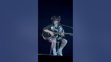Billie Eilish crying while performing ‘Male Fantasy’
