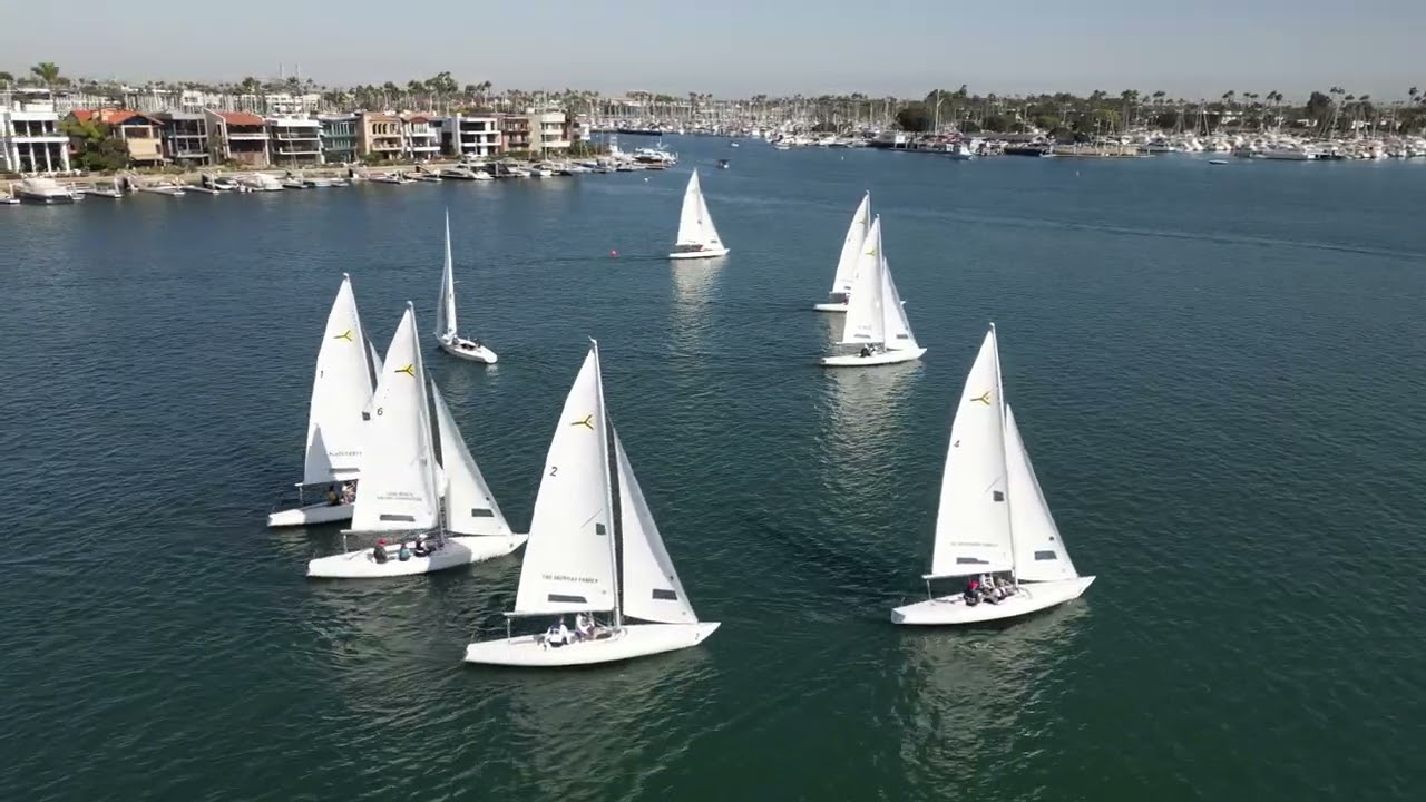2024 Saturday Soling Series 5   Oct 19   Race 2 start