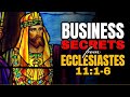 5 MIND BLOWING🤯 Business Success Secrets From Ecclesiastes 11 || Wisdom For Dominion