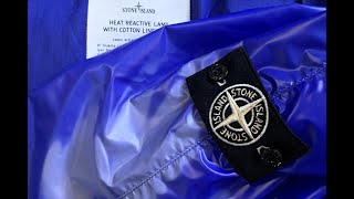 Stone Island Heat Reactive Lamy With Cotton Linen Tela (41599) Unboxing and Full Review