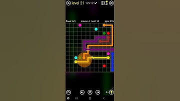 How To Solve Flow Free Bridges 12x12 Mania Pack Level 21 Board Walk Through Solution Walkthrough