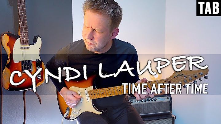 Time After Time Guitar version - Guitar performance video thumbnail