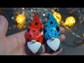 gnome broches polymer clay tutorial FIMO jewelry ideas for beginners Advent Calendar Day 2