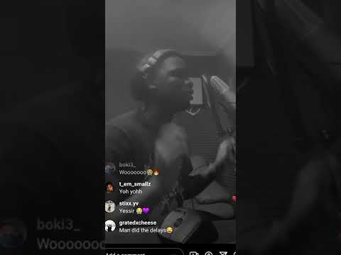 Blxckie - TAG$(RECORDING SESSION/SNIPPET) Part 1🔥