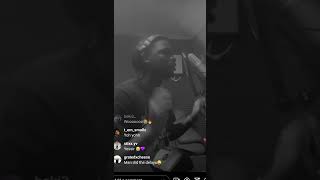 Blxckie - TAG$(RECORDING SESSION/SNIPPET) Part 1🔥