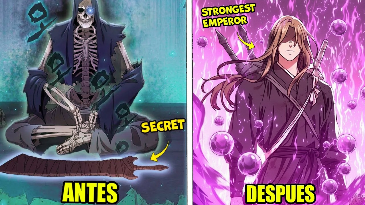 DOMINA TÉCNICA SECRETA Y SE VUELVE EMPERADOR DE LA ESPADA | RESUMEN MANHWA