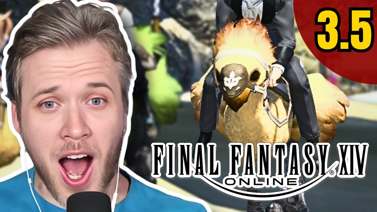 Sprout Plays Final Fantasy XIV: Triple Triad + First Time Chocobo Racing in the Gold Saucer!