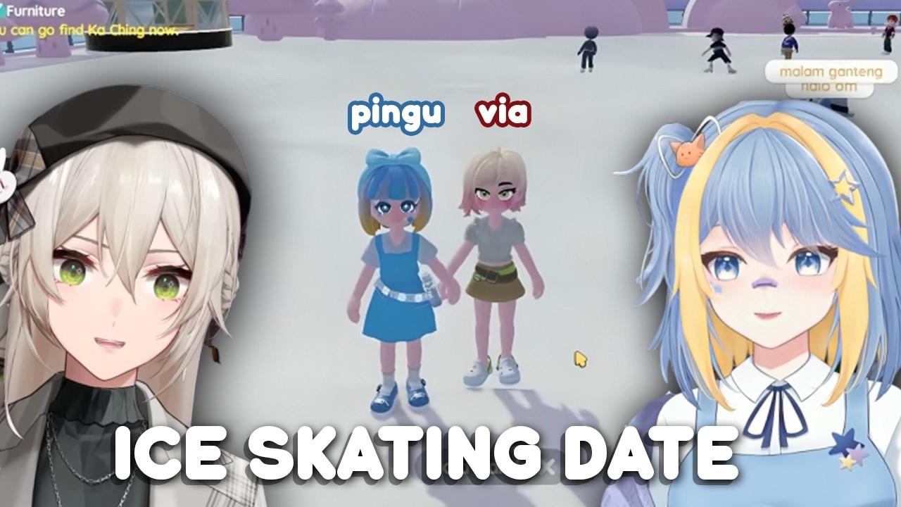 Ndan berteman & ice skating date sama pingu, nemu bug dan dikirim mediashare bang al ngomong via~