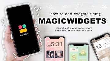 🍹 how to add widgets using magicwidgets app for your phone