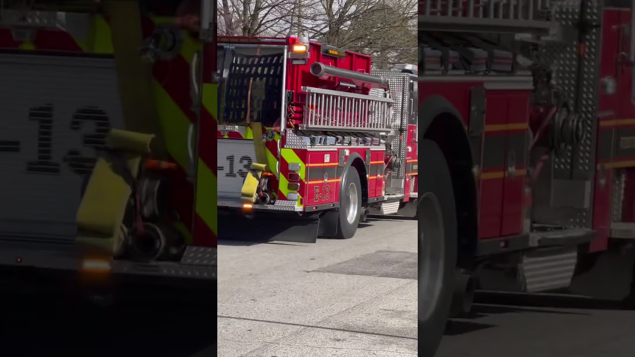 Baltimore County Fire Department Engine 13 Responding to a Medical 03-24-25