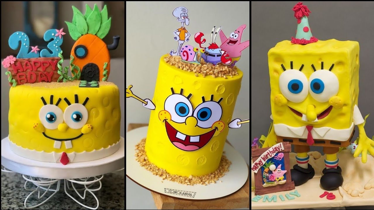Top Trends Spongebob Birthday Cake Ideas for Baby Boy