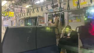 JR高崎線E233系3000番台宮ヤマU628編成 クハE233-3028 赤羽駅→尾久駅