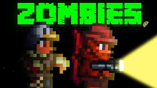 Can I Survive the ZOMBIE APOCALYPSE in Terraria? screenshot 4