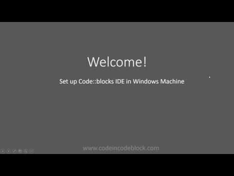 Setup Code::Blocks IDE on Windows 10