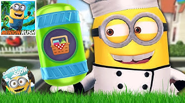 Baker Despicable Me Minion Rush ONE WEEK PICNIC Prize Pod - walkthrough gameplay ios & android