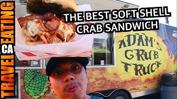 The Best Soft Shell Crab Sandwich (Adams Grub Truck)