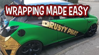 Rear Quater Panel - Rusty Wrapping series