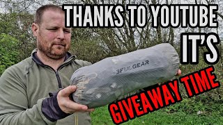 ' IT'S 100% FREE TO ENTER ' lightweight backpacking tent giveaway Competition.