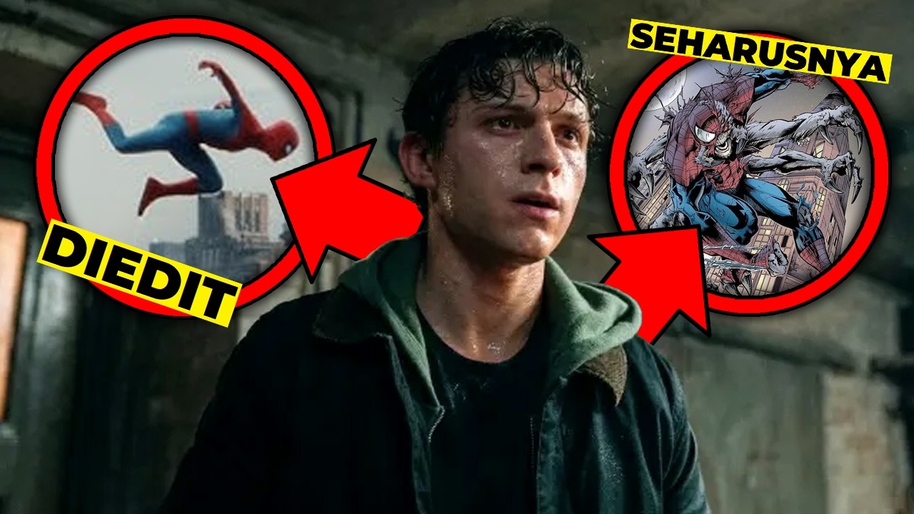 DETAIL MAN-SPIDER YANG DISEMBUNYIKAN DARI TRAILER SPIDER-MAN BRAND NEW DAY