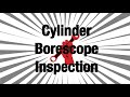 Savvy cylinder borescope inspection