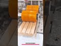 Wood Dowel Cutting Machine 3000 RPM Roller System for Automatic Stick Production