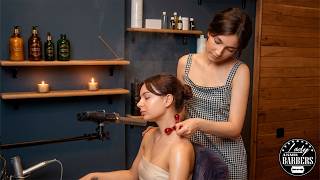 Tension Gone in Seconds 😵‍💫 Neck & Shoulders by Barber Lady Milena
