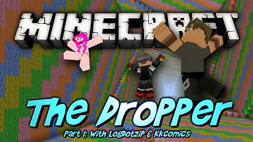 Minecraft Map: The Dropper - w/ KkComics & Logdotzip