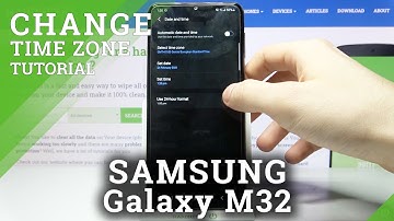 How to Change Date & Time Settings on SAMSUNG Galaxy M32 – Time Adjustment