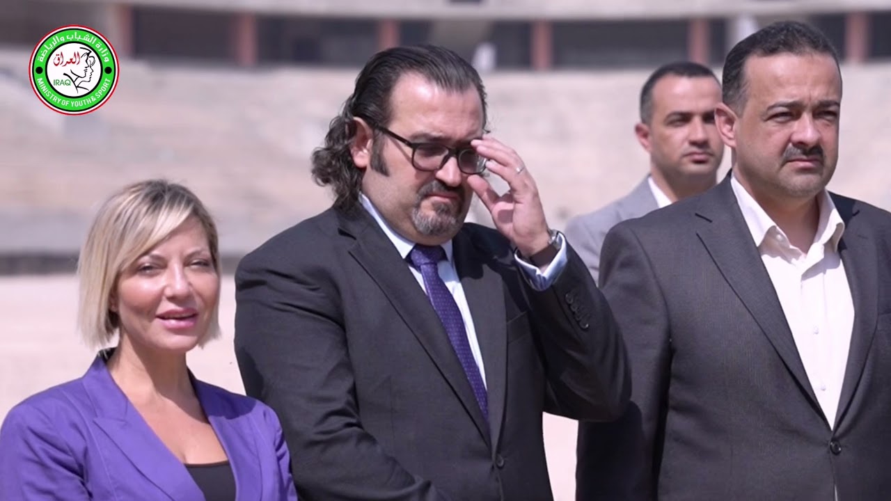 ملعب الانبار الاولمبي بسعة ٣٠ الف متفرج #وزارة_الشباب_والرياضة #ملاعب#الهندسية #الانبار