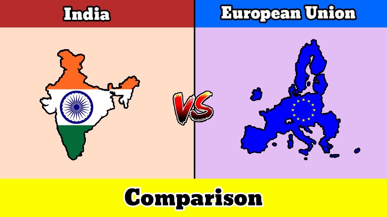 Let's Compare India VS European Union | Country Comparison | Data Duck ...