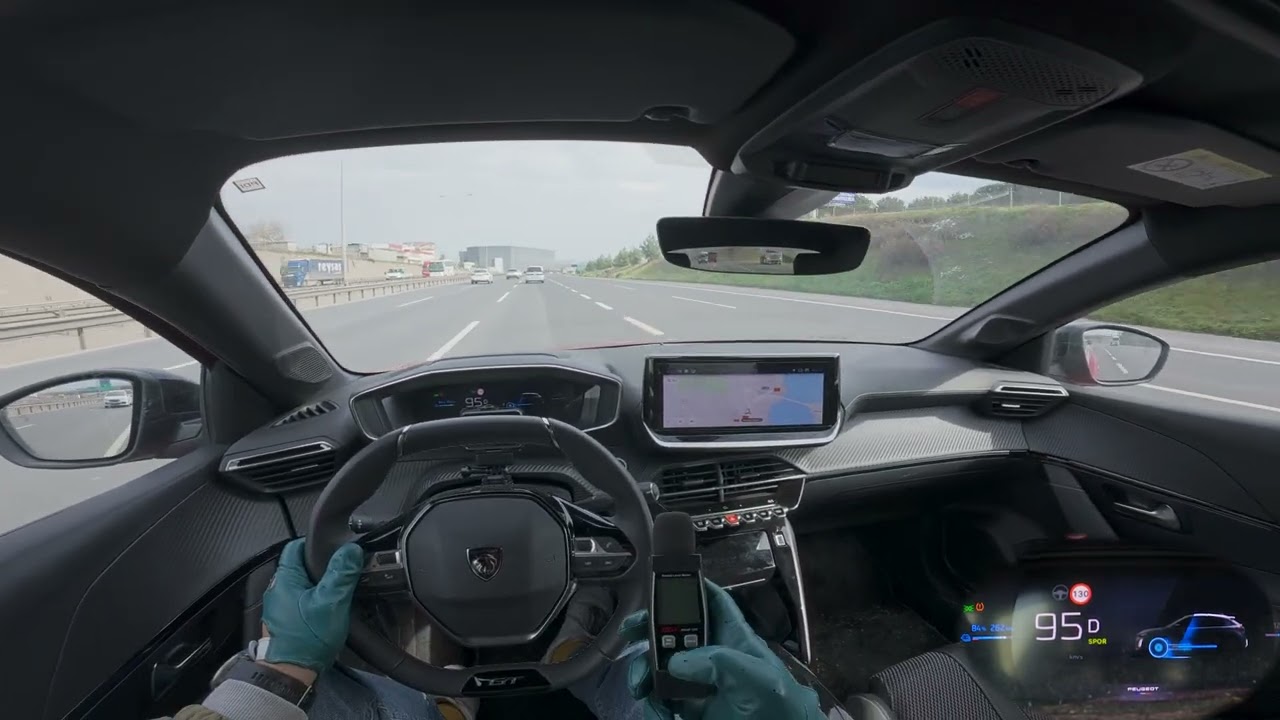 2024 PEUGEOT e - 208 GT 136 HP - POV Test Drive I 4K